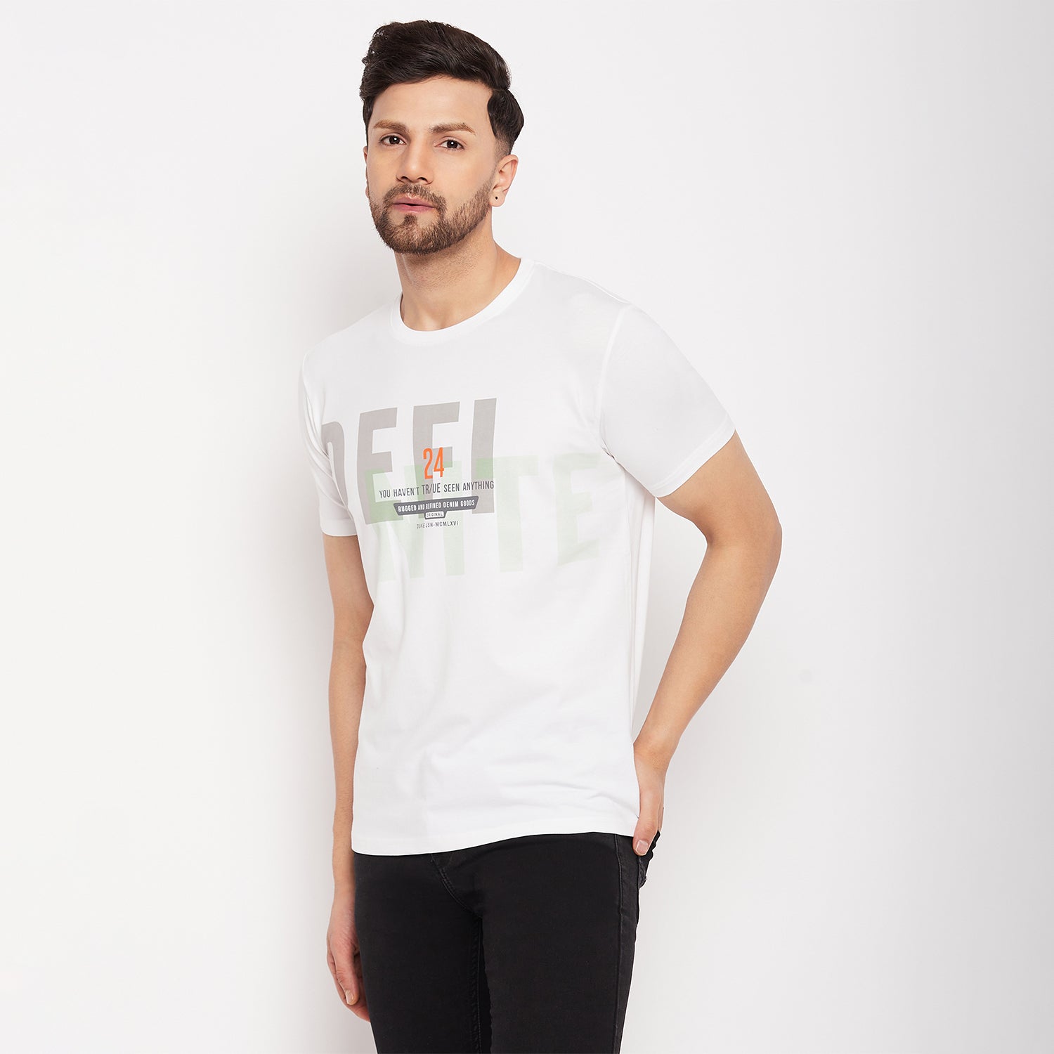 Duke Stardust Men Half Sleeve Cotton T-shirt (1005)