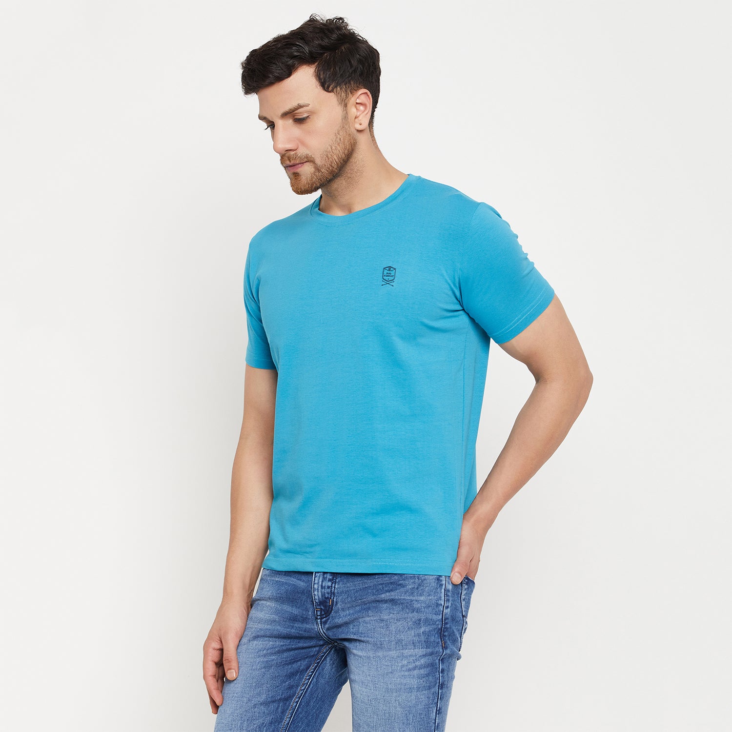 Duke Urban Men Half Sleeve Cotton T-shirt (ONLF250)