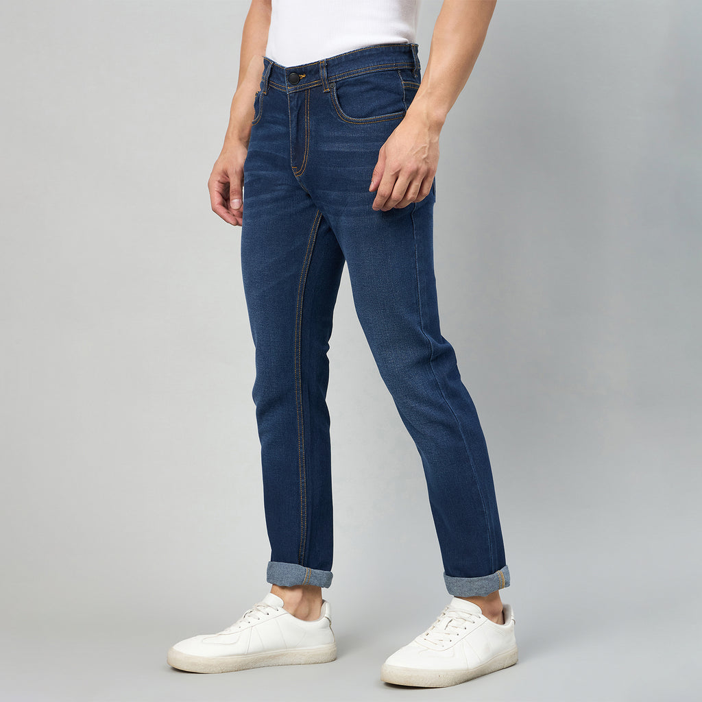 Duke Men Narrow Fit Stretchable Jeans (SDD9271N)