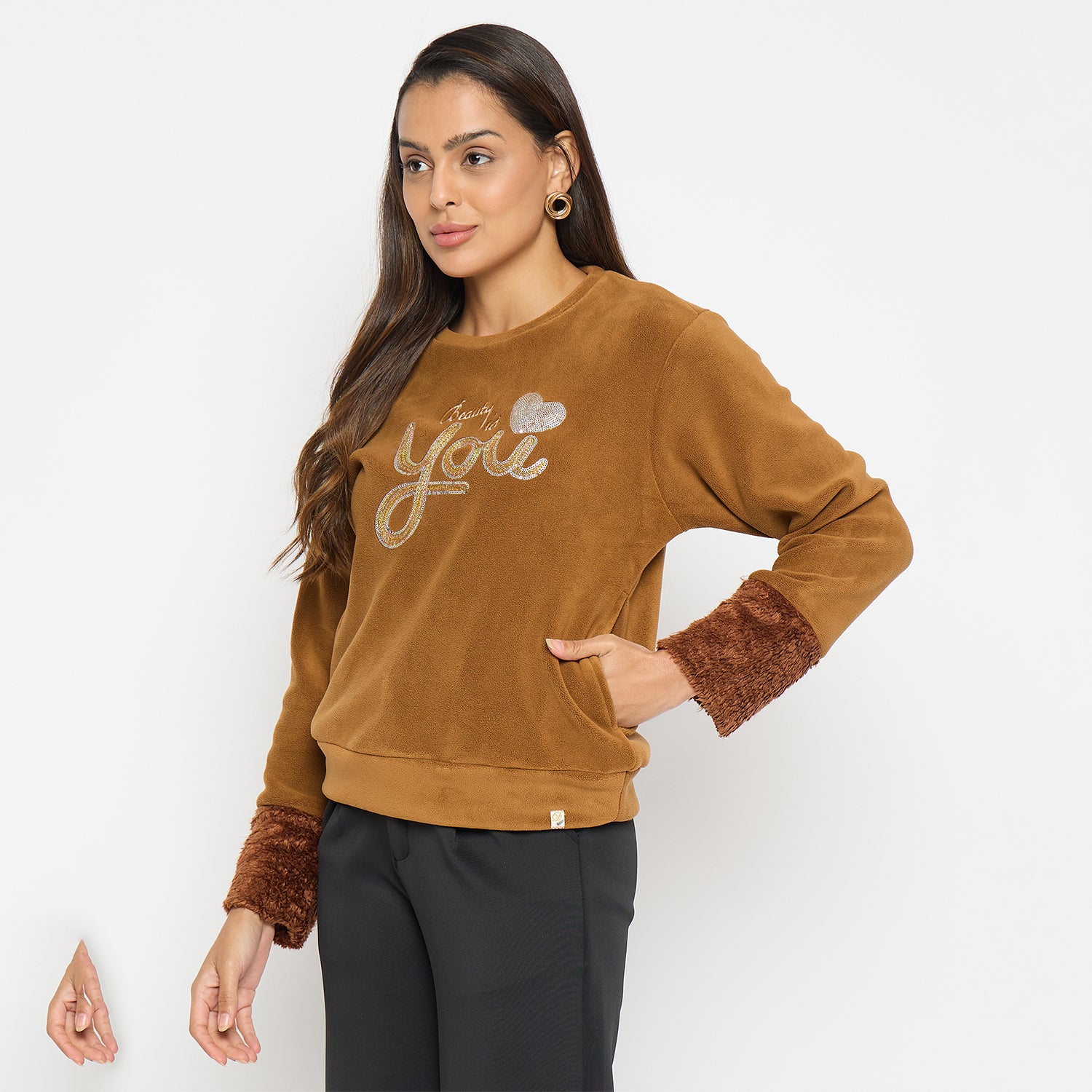 Duke Urban Women Round Neck Sweatshirt (LFX904)