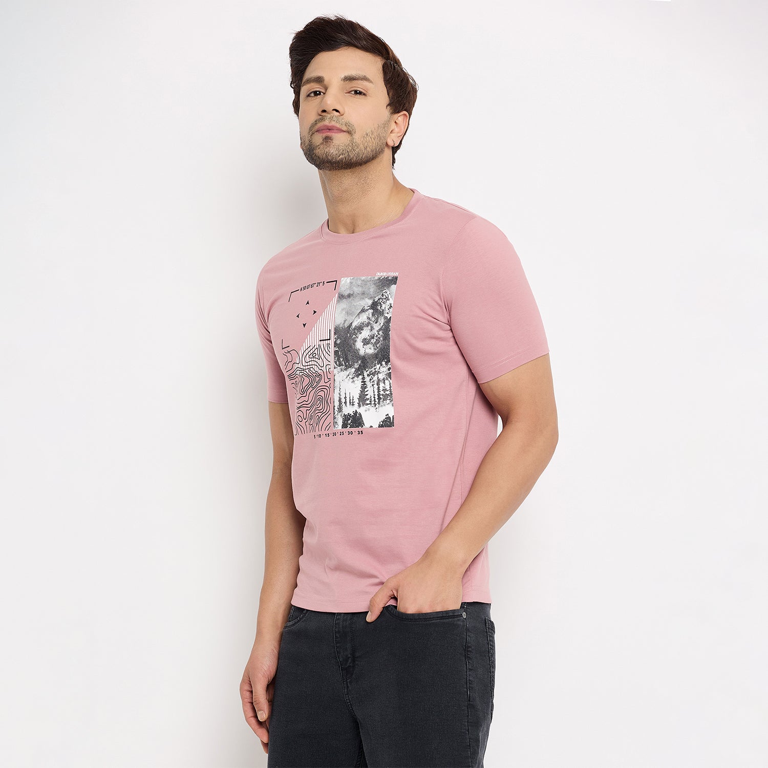 Duke Urban Men Half Sleeve Cotton T-shirt (ONLF288)