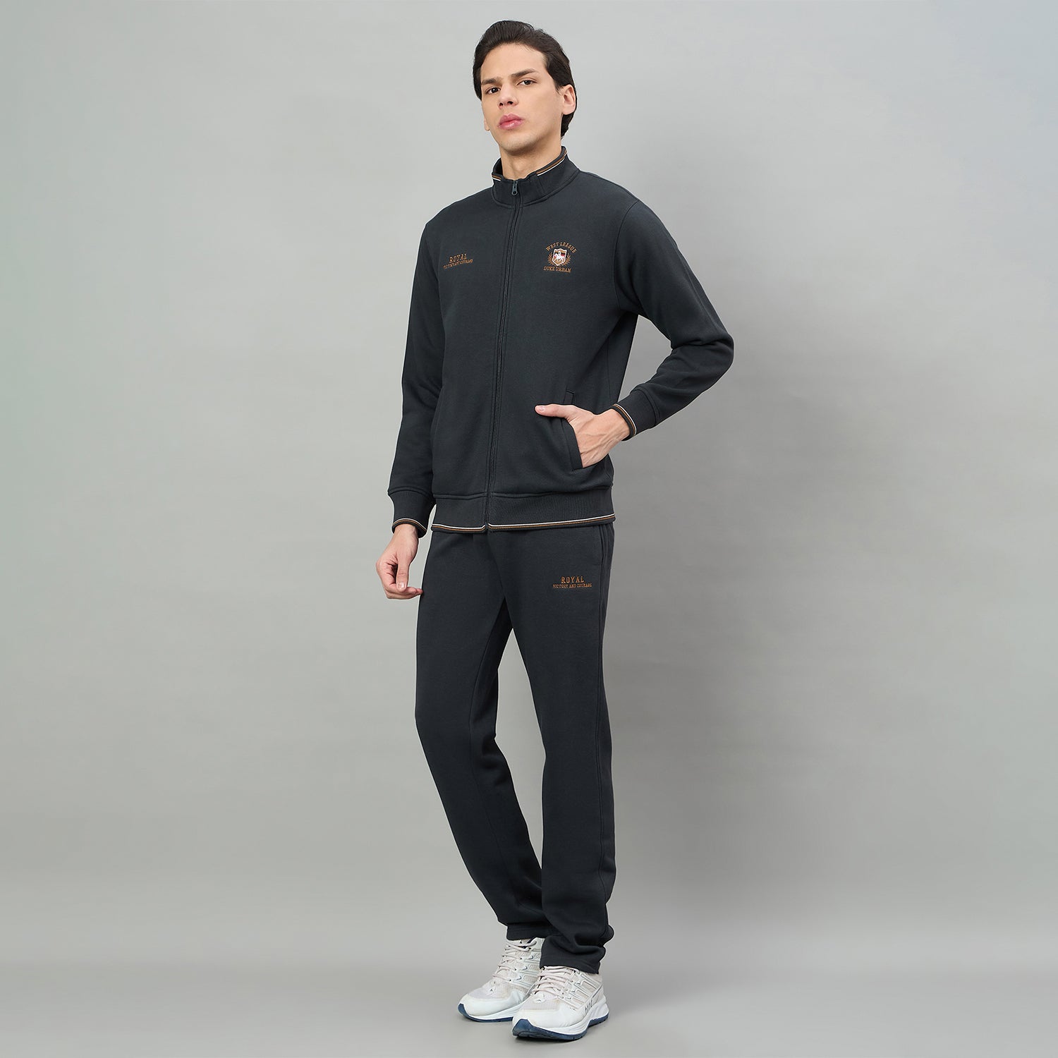Duke Urban Men Full Sleeve Regular Tracksuit (LF6062)