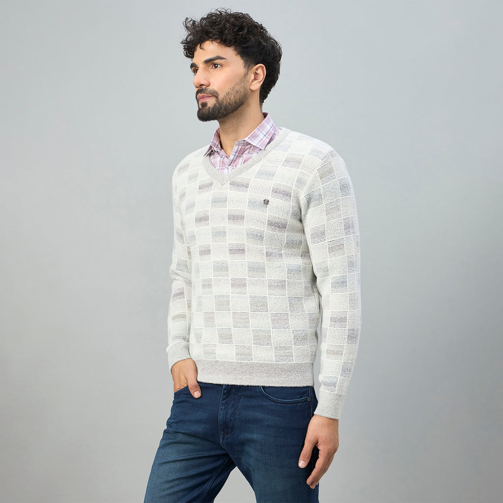 Duke Urban Men V-neck full sleeve sweater (SDS2245)