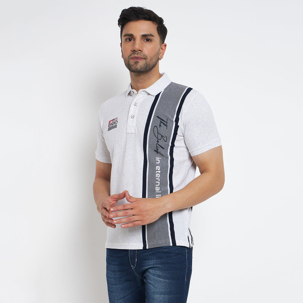 Duke Stardust Men Half Sleeve Cotton T-Shirt (LF7019)