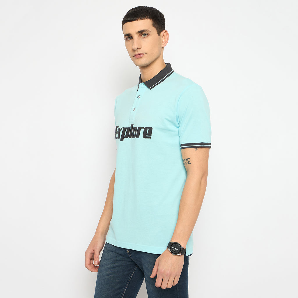 Duke Urban Men Half Sleeve Cotton Tshirt (LF7181)
