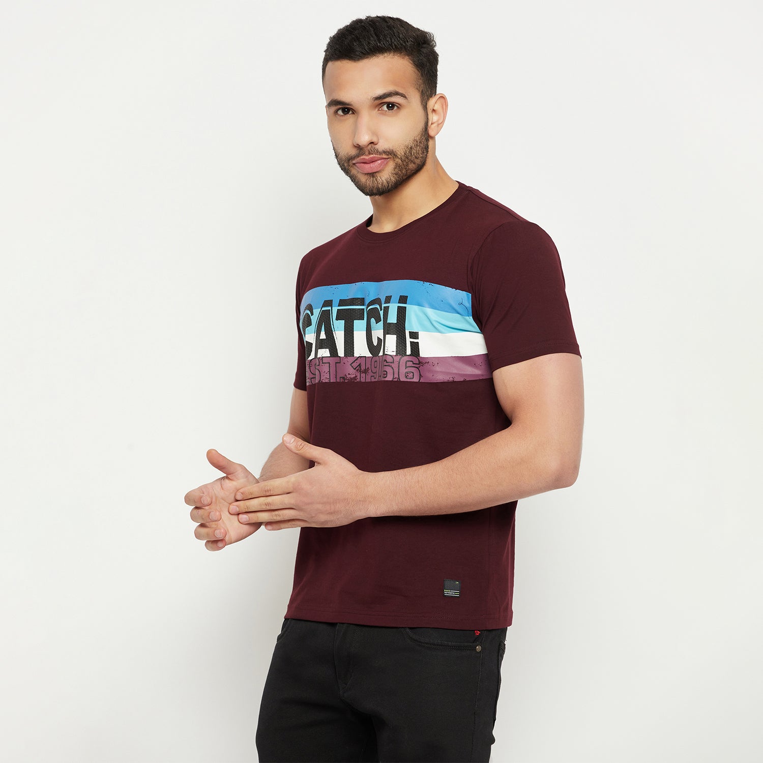 Duke Stardust Men Half Sleeve Cotton Tshirt (1003)