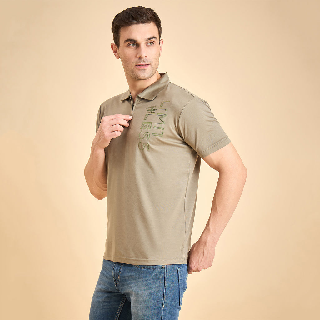 Duke Men Half Sleeve Cotton Polo Tshirt (ON3050)