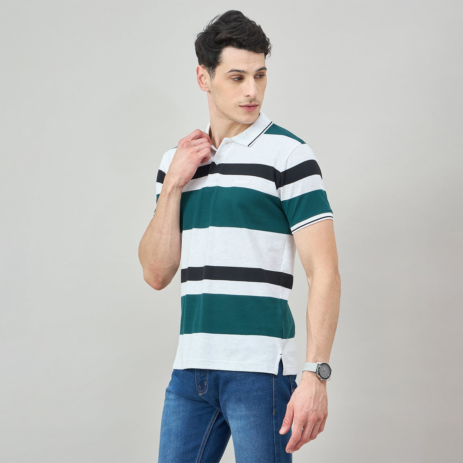 Duke Urban Men Half Sleeve Cotton Tshirt (LF7647)