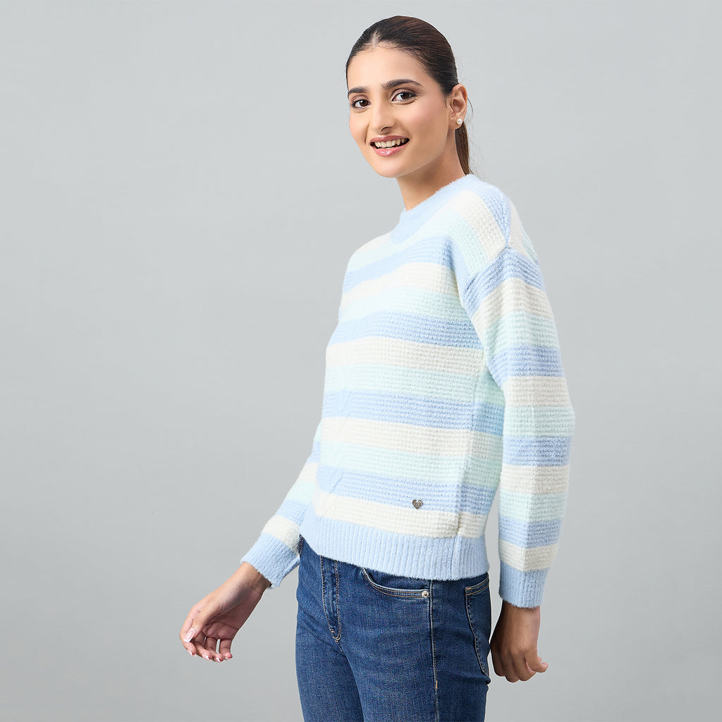 Duke Urban Women Full Sleeve RoundNeck Pullover (SDS1394)