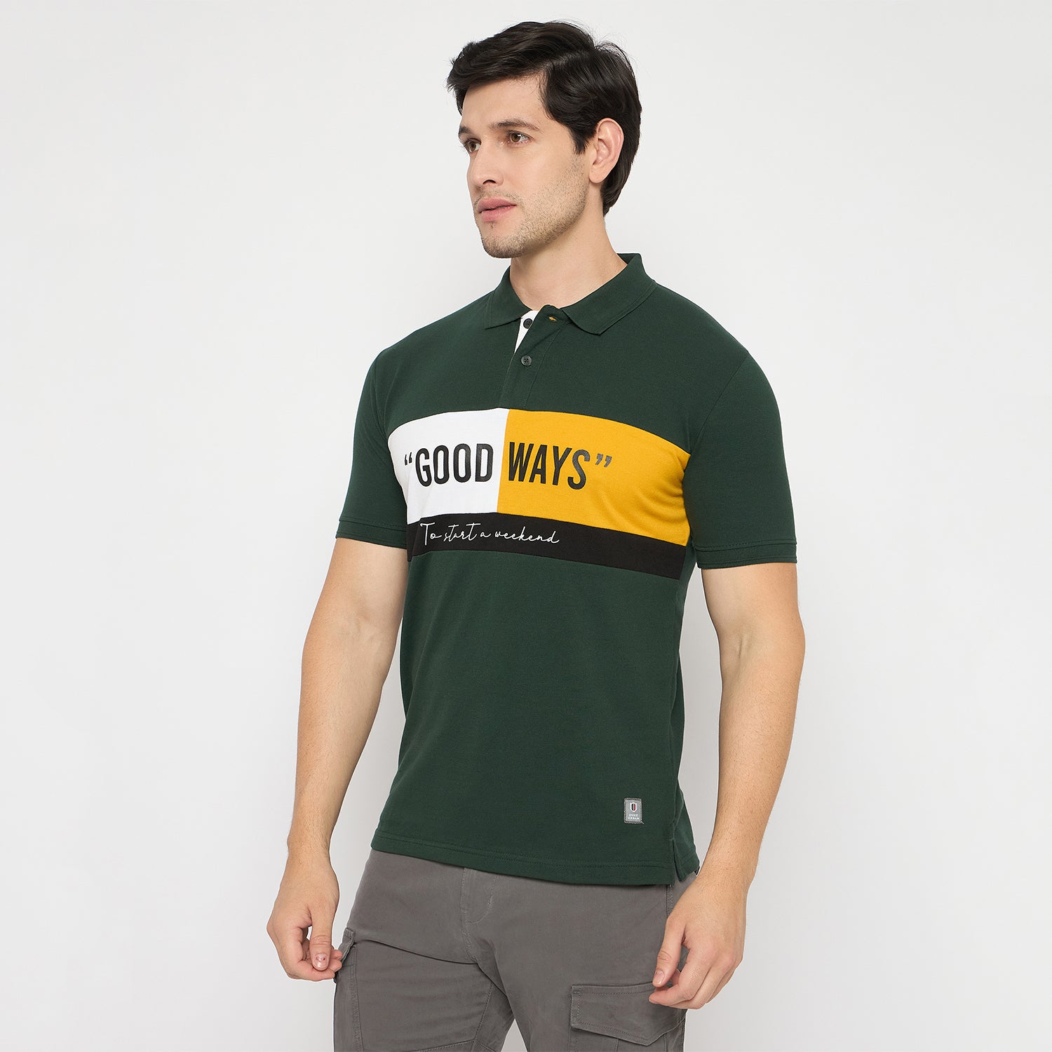 Duke Urban Men Half Sleeve Cotton Polo Tshirt (LF7397)