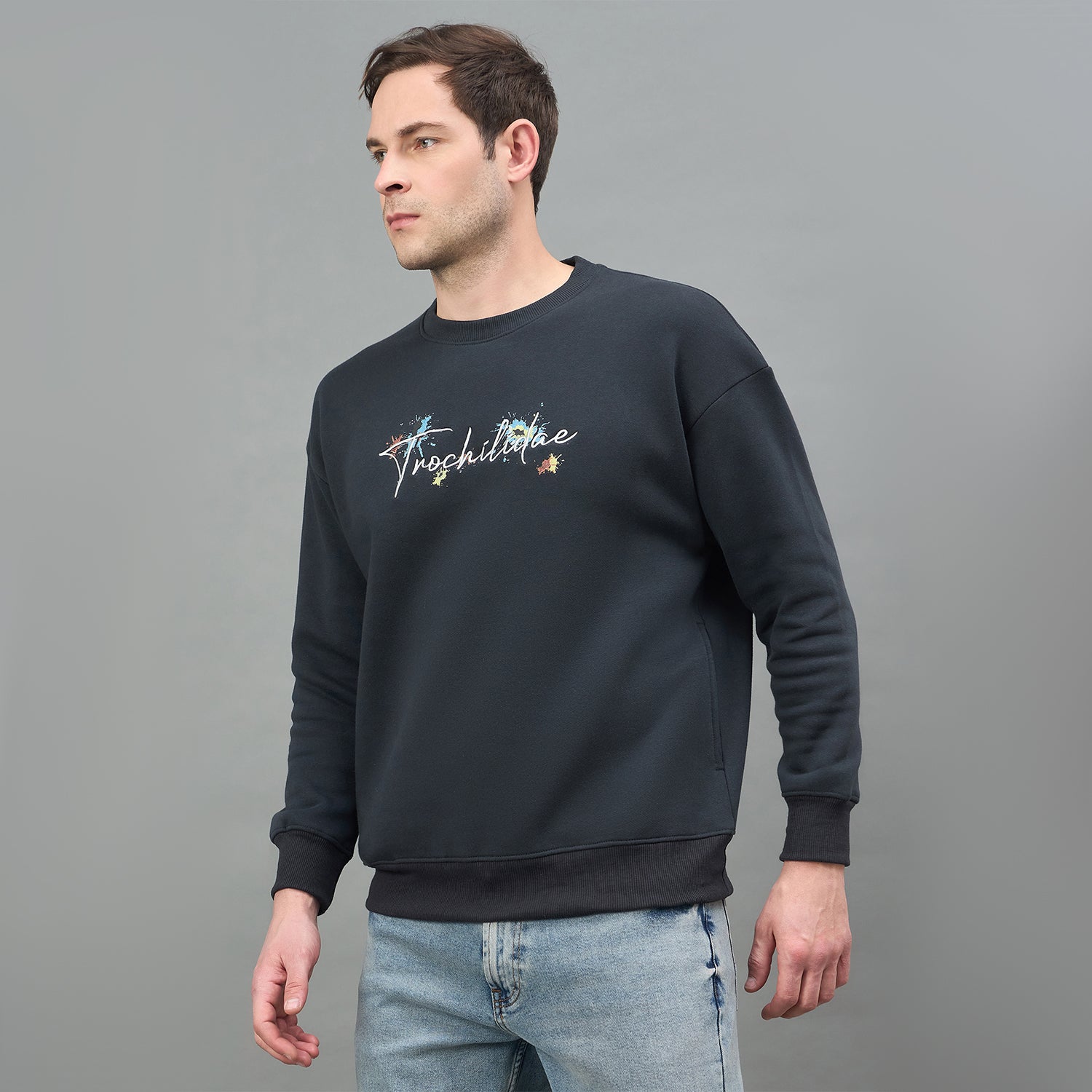 Duke Urban Men Round Neck Full Sleeve Sweatshirt (LF6526)