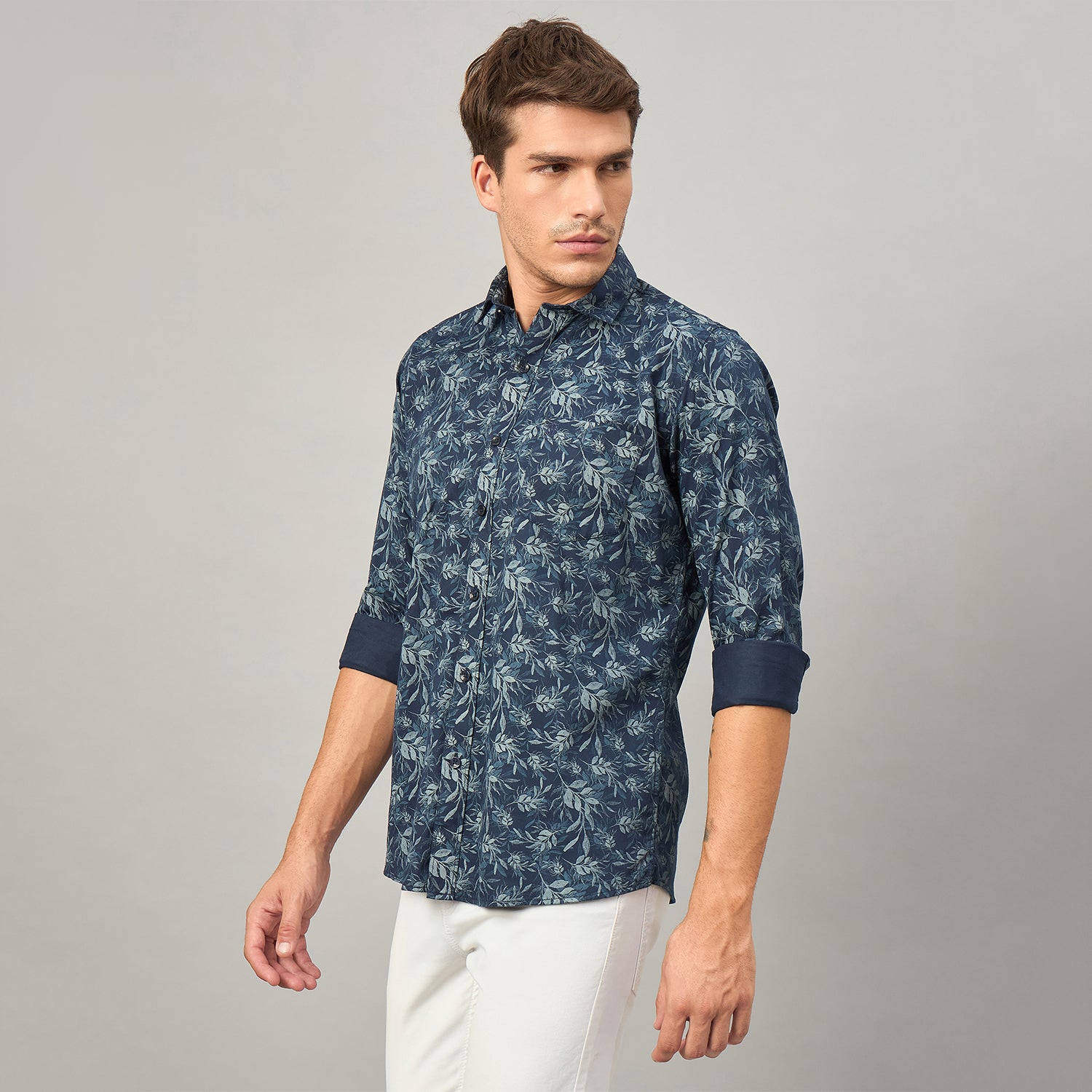 Duke Urban Men Full Sleeve Cotton Shirt (SDO8PRAW)