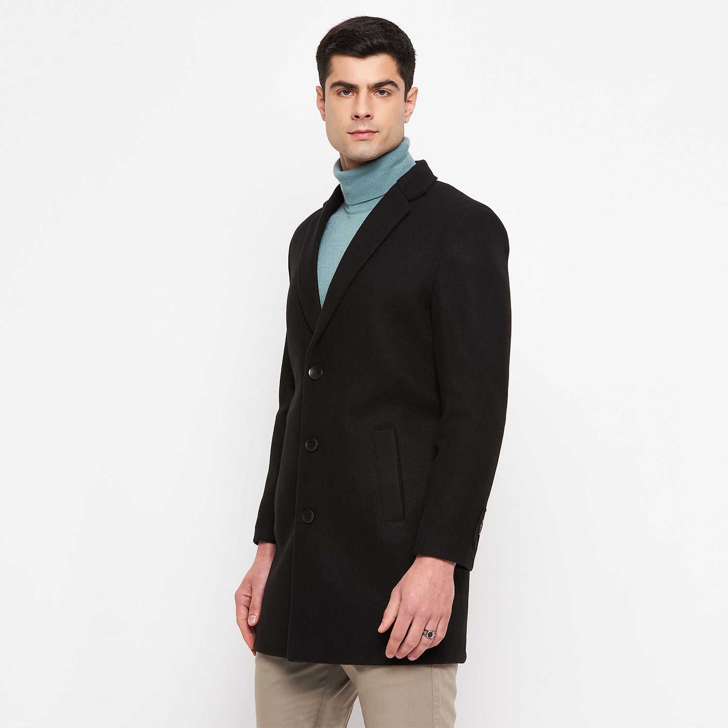 Duke Urban Men Full Sleeve Long Coat (SDZ3098)