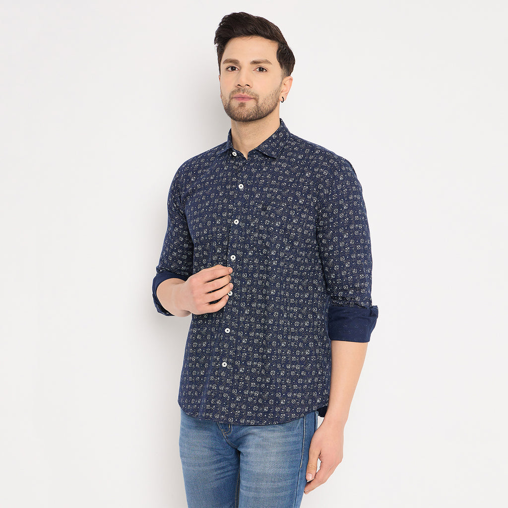 Duke Urban Men Full Sleeve Cotton Shirt (SDO8PROH)