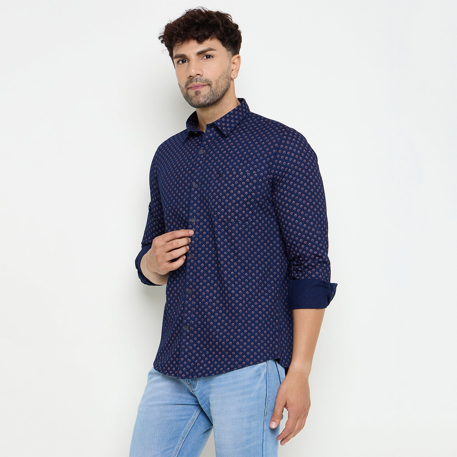 Duke Urban Men Full Sleeve Cotton Shirt (SDO7PRIC)