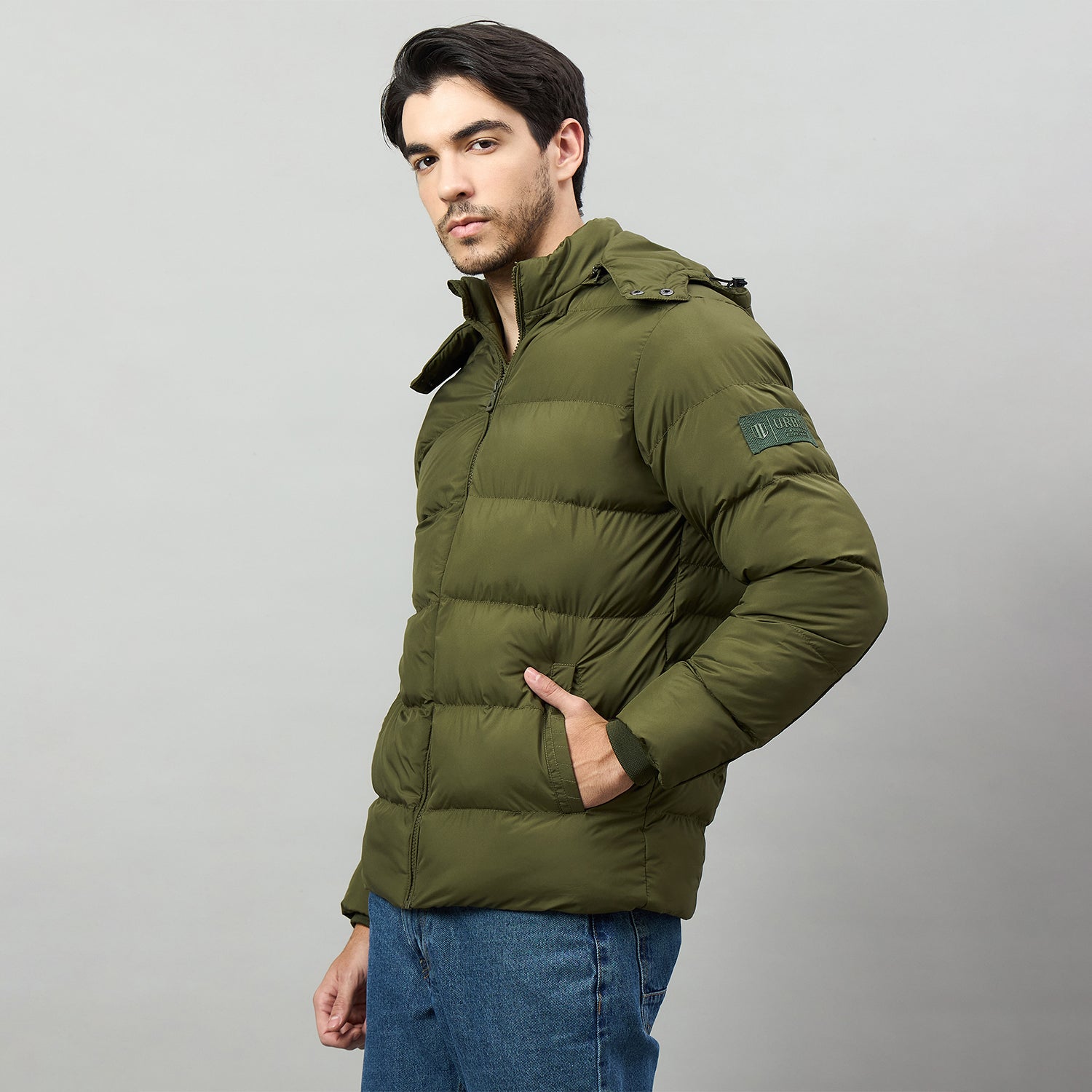 Duke Urban Men Full Sleeve Hooded Jacket (SDZ3224)