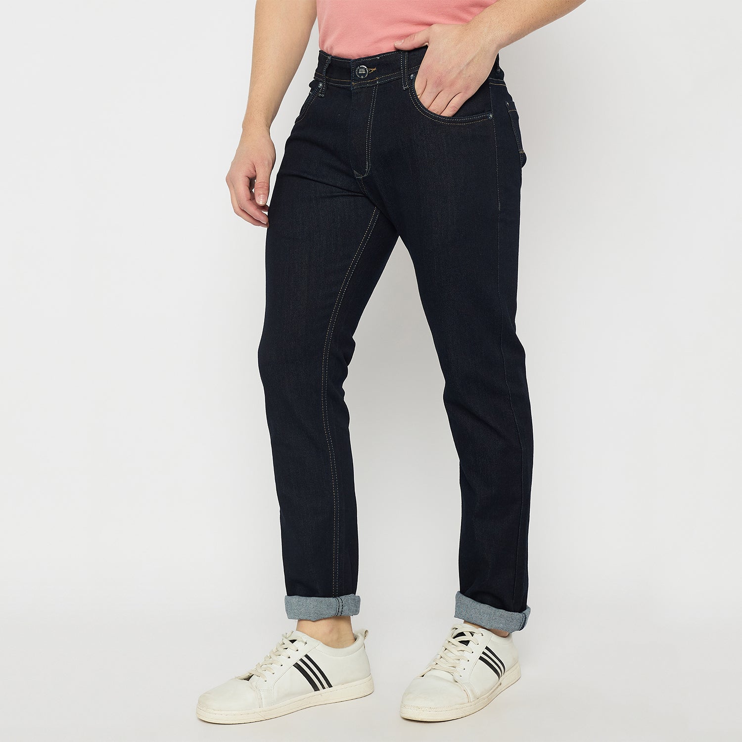 Duke Urban Men Narrow Bottom Stretchable Jeans (SDD5741N)