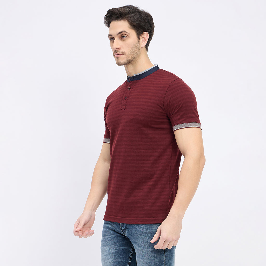 Duke Stardust Men Half Sleeve Cotton T-shirt (LF7264)