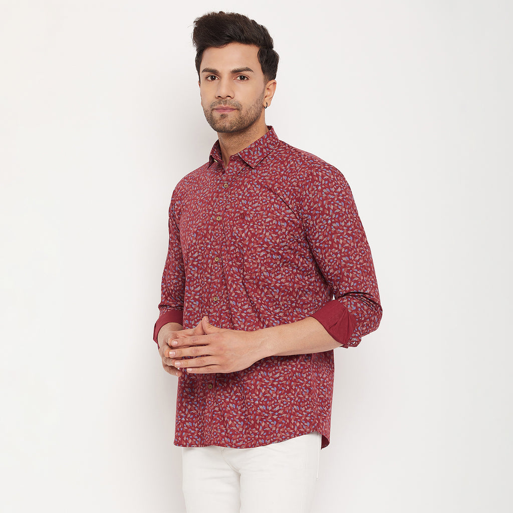 Duke Men Stardust Cotton Full Sleeve Shirt (SDO8PRS)