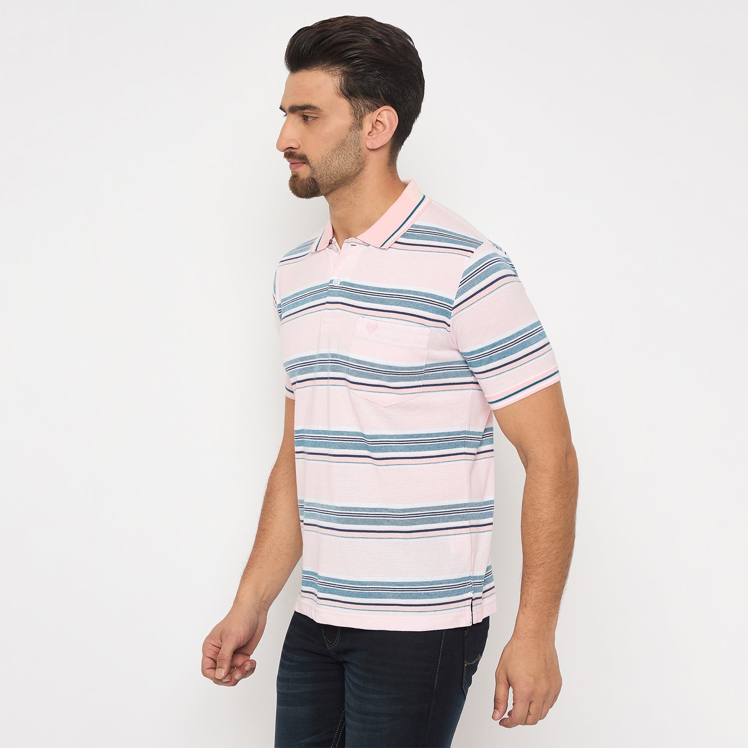 Duke Urban Men Half Sleeve Cotton Tshirt (LF7370)