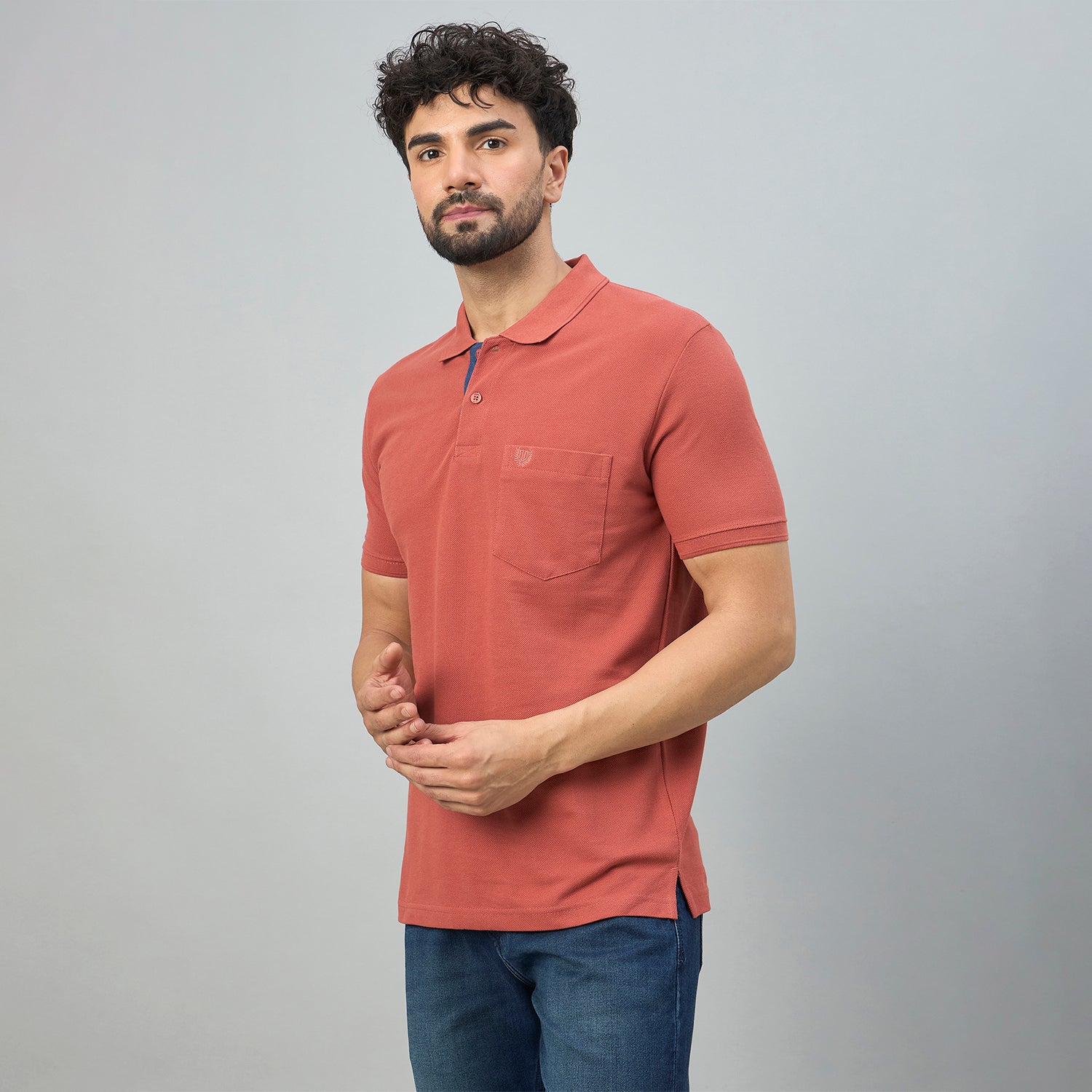 Duke Urban Men Smart Fit Solid Polo Tshirt (ONSD39) (More Colors)