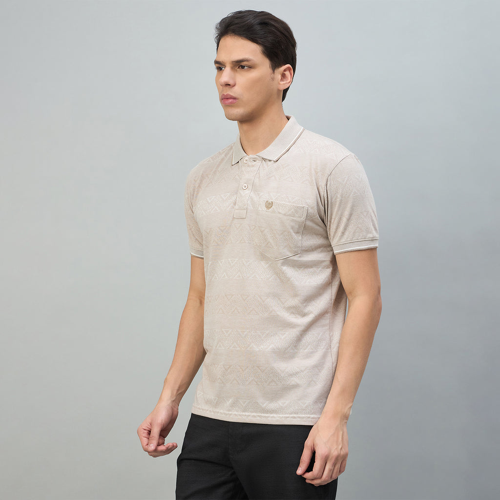 Duke Urban Men Solid Half Sleeve Regular Polo Tshirt (LF7733)