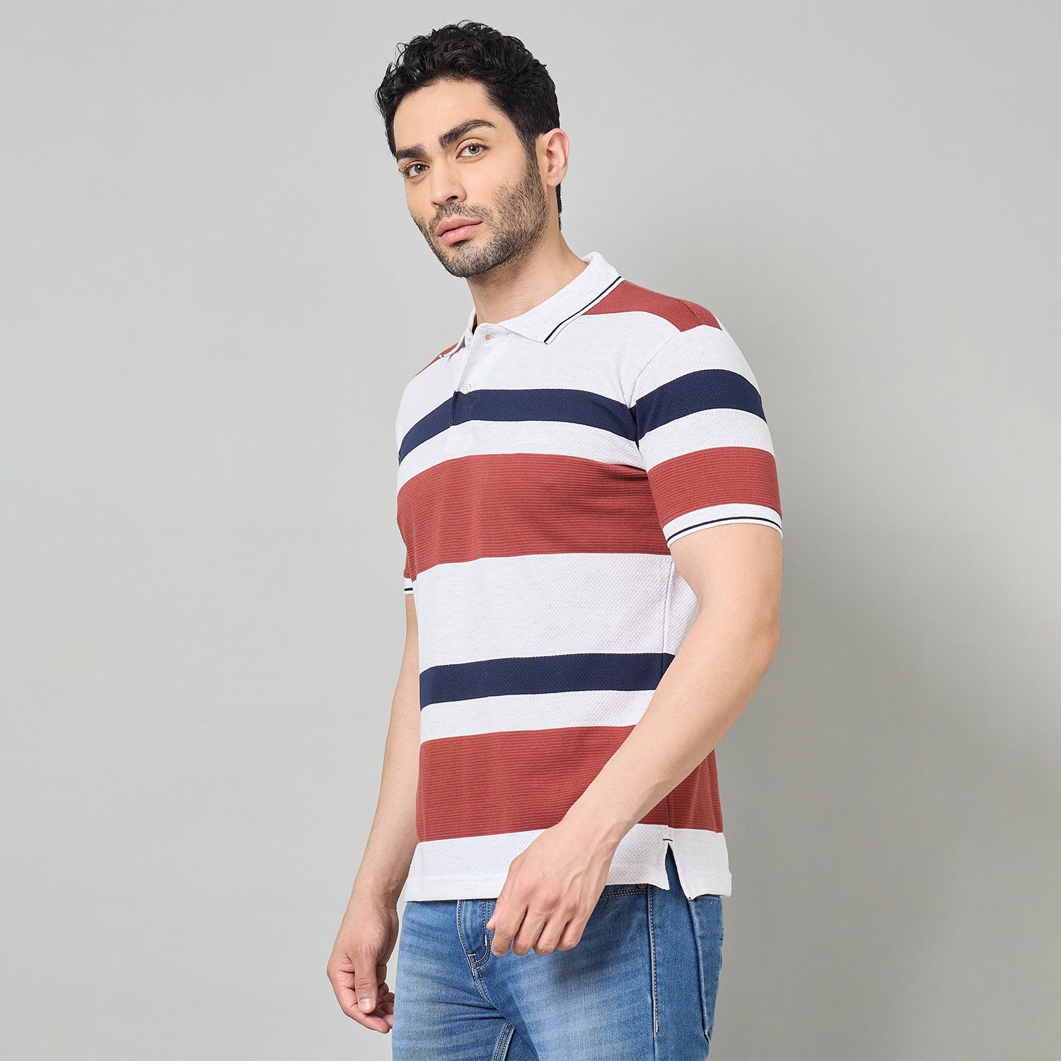 Duke Urban Men Half Sleeve Cotton Tshirt (LF7647)