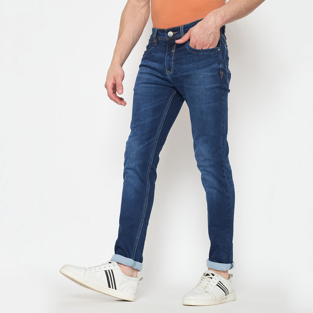 Duke Urban Men Slim Fit Stretchable Jeans (SDD5690S)