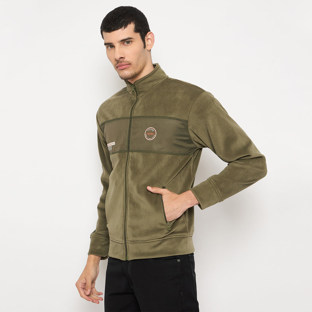 Duke Urban Men Full Sleeve Zipper Sweatshirt (LF6433)