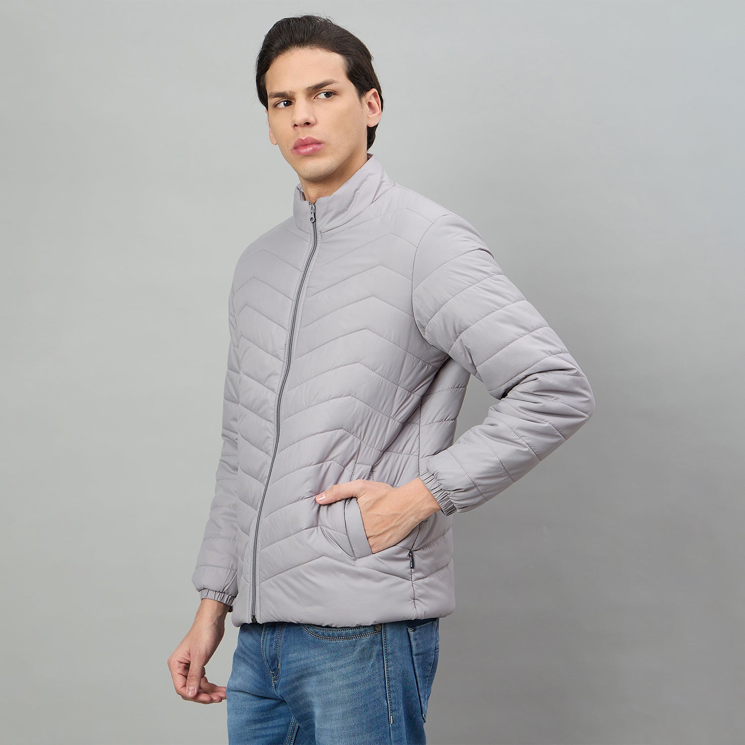 Duke Urban Men Full Sleeve Regular Puffer Jacket (OSDZ9494)