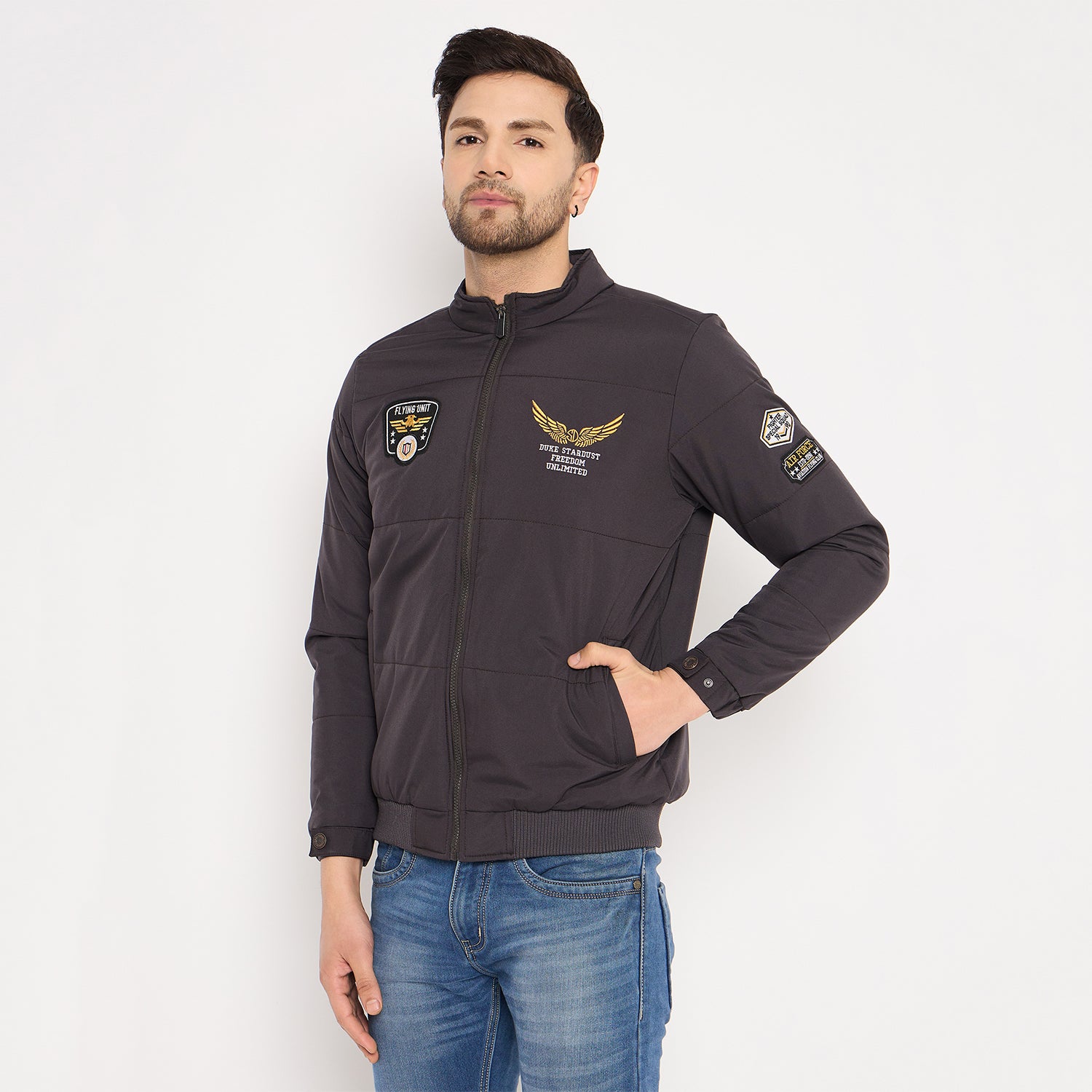 Duke Urban Men Full Sleeve Jacket (SDZ4073)