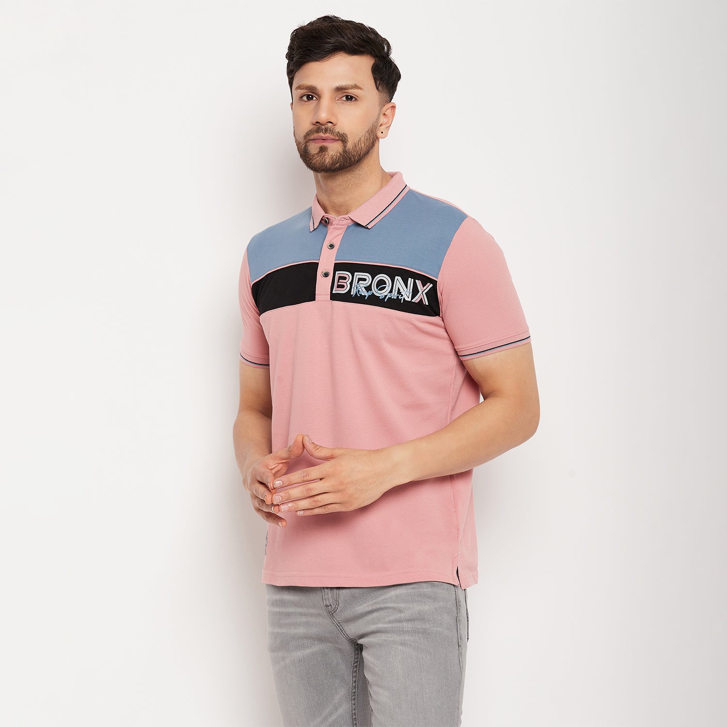 Duke Stardust Men Half Sleeve Cotton T-shirt (LF5852)