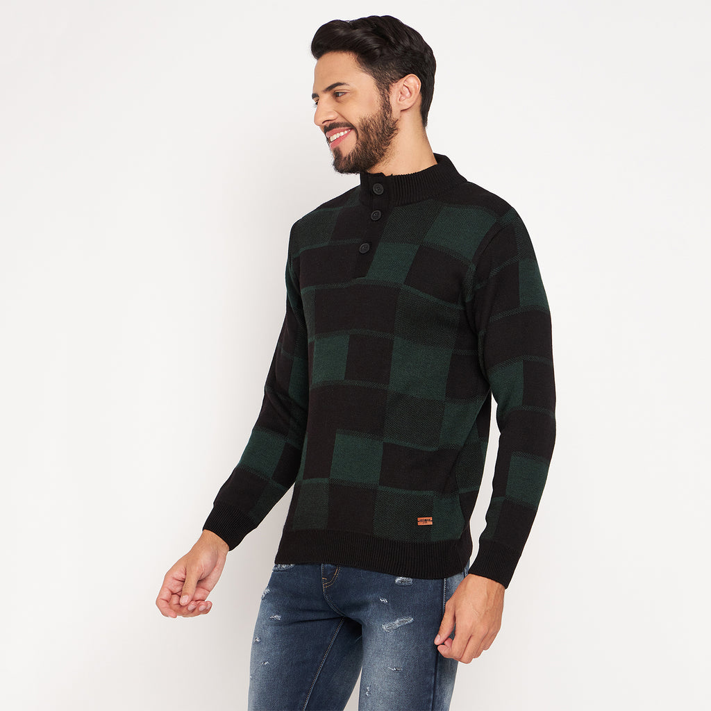 Duke Urban Men Full Sleeve High Neck Pullover (SDS2001)