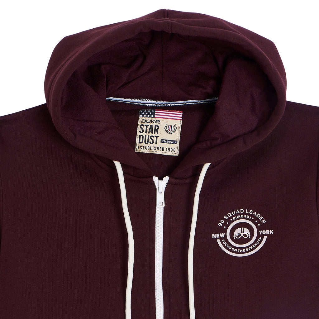 Duke Urban Boys Hooded Zipper Sweatshirt (LF360)