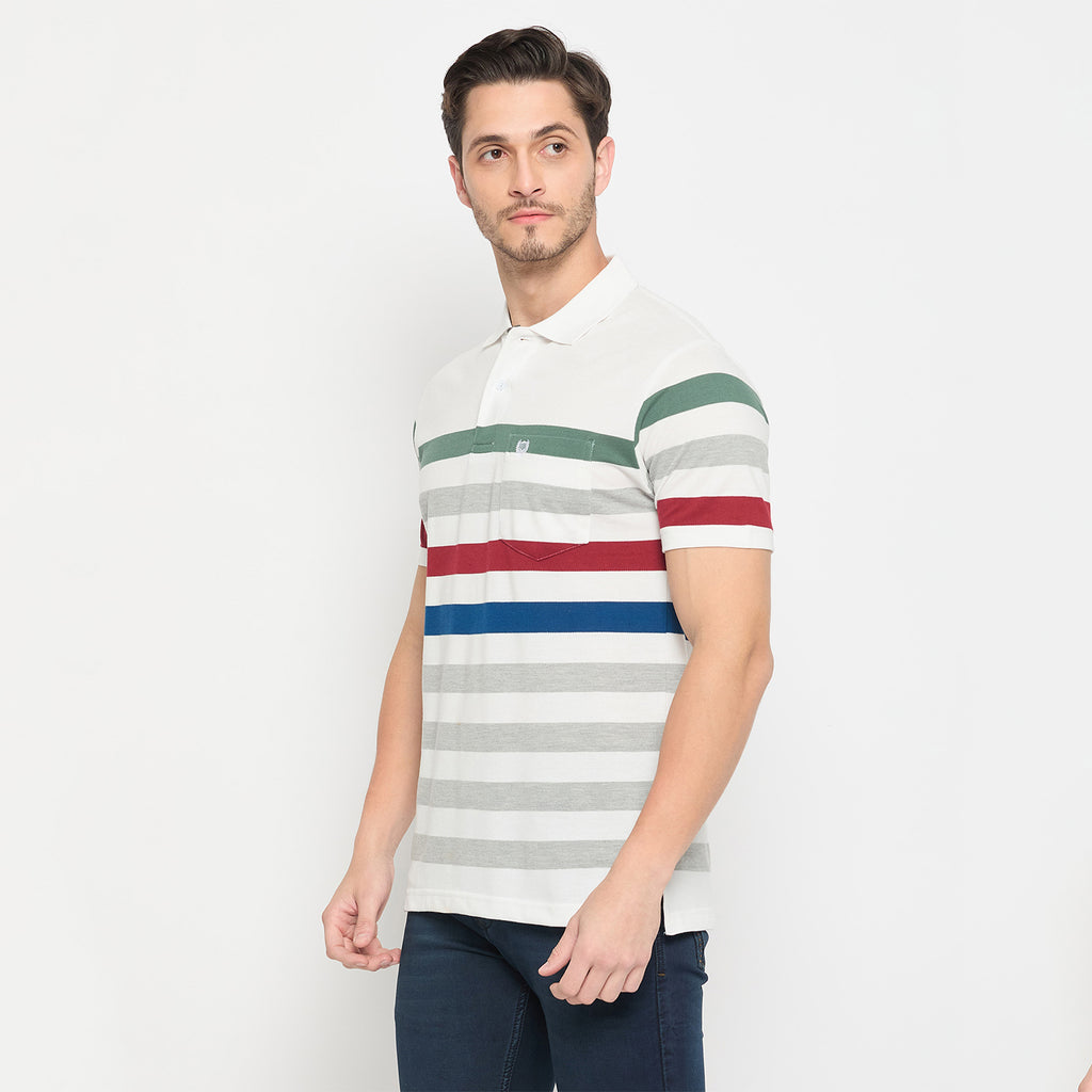 Duke Stardust Men Half Sleeve Cotton T-shirt (LF7278)