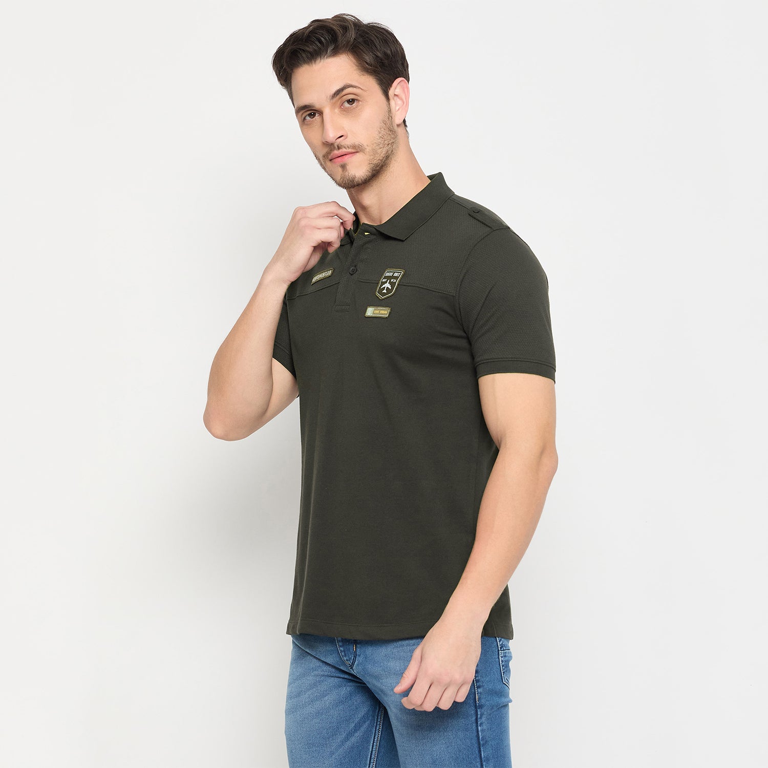 Duke Urban Men Half Sleeve Cotton T-shirt (LF7294)