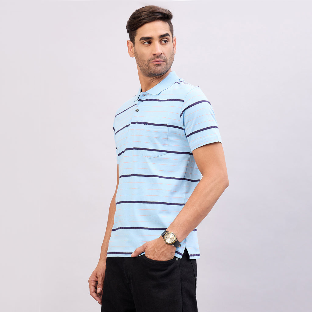 Duke Urban Men Half Sleeve Cotton Polo Tshirt (ON1378)