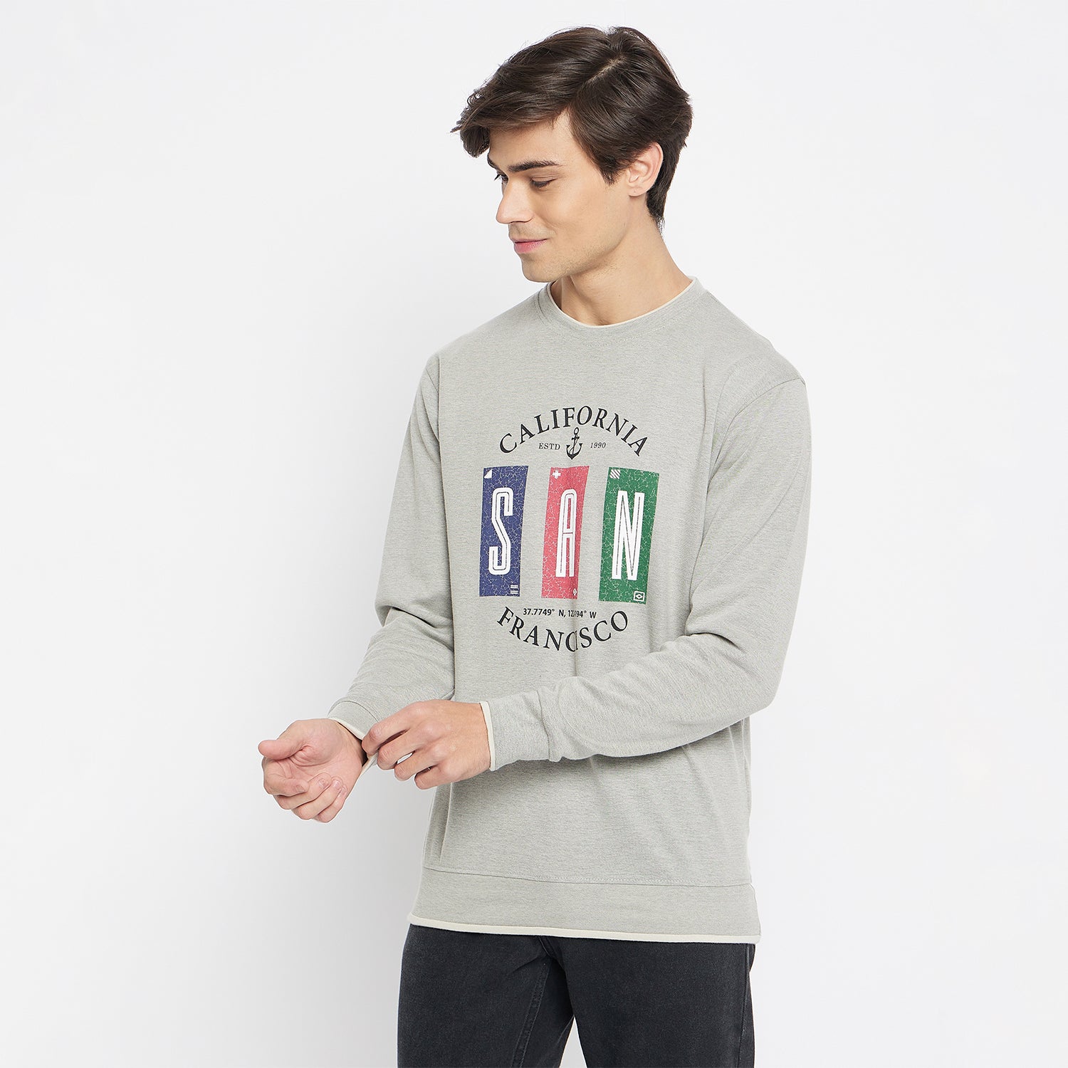 Duke Urban Men Round Neck Sweatshirt (LF6265)