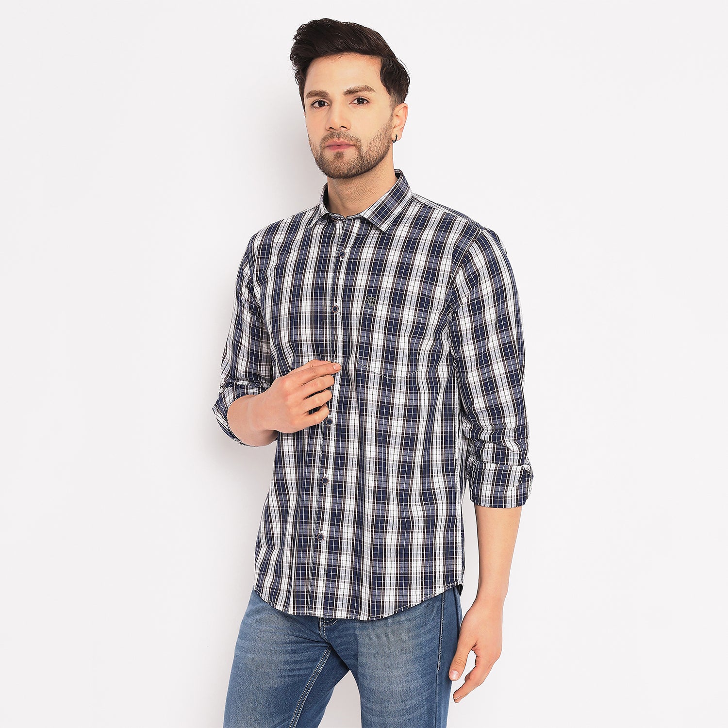 Duke Urban Men Full Sleeve Cotton Shirt (SDO5CKS)