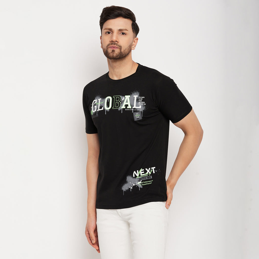 Duke Stardust Men Half Sleeve Cotton T-shirt (LF5766)