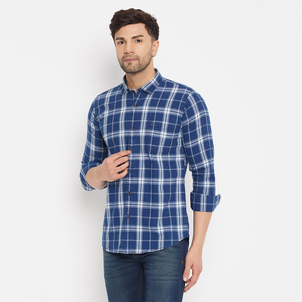 Duke Urban Men Full Sleeve Cotton Shirt (SDO9CKTI)