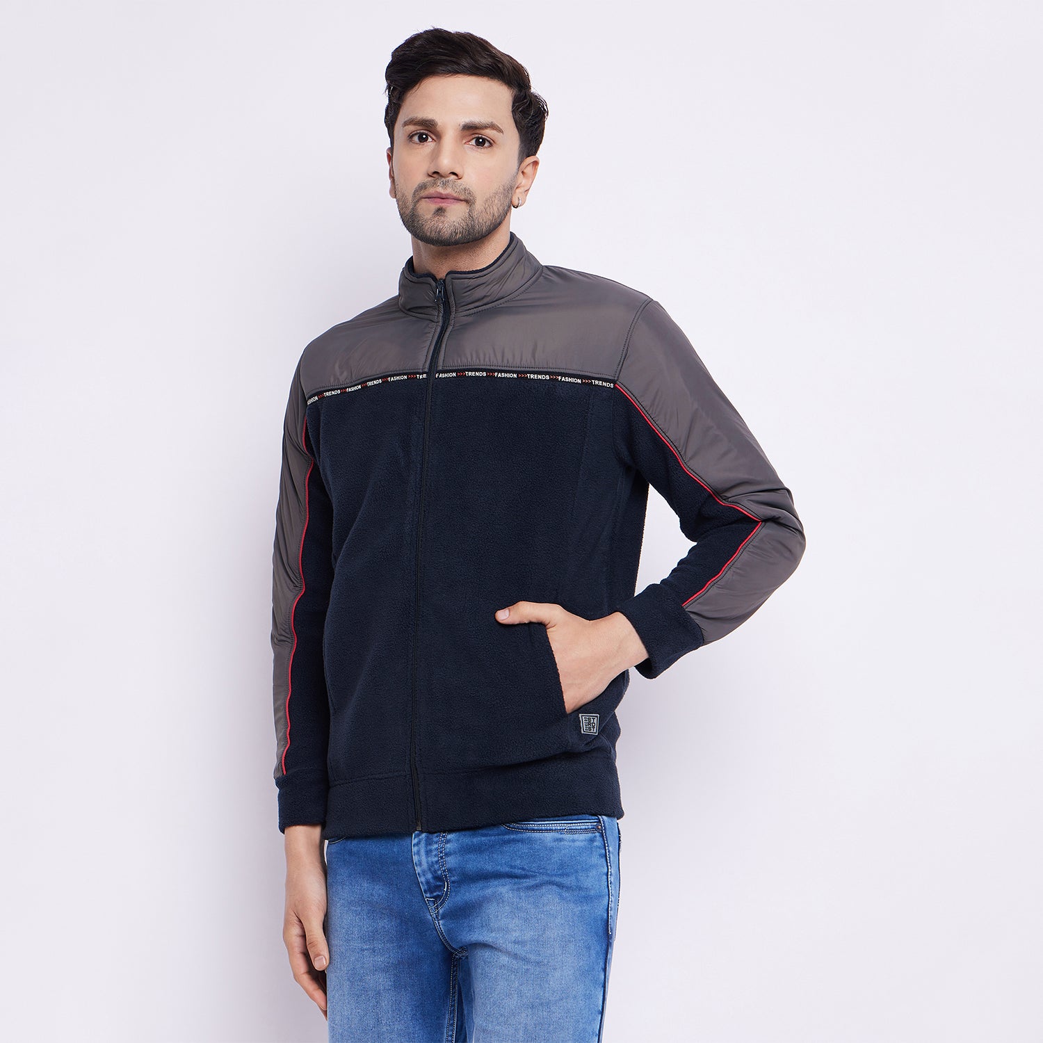 Duke Urban Men Zipper Sweatshirt (LF6253)