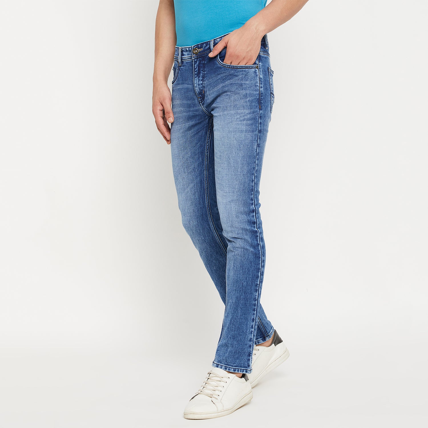 Duke Urban Men Slim Fit Stretchable Jeans (SDD5362)