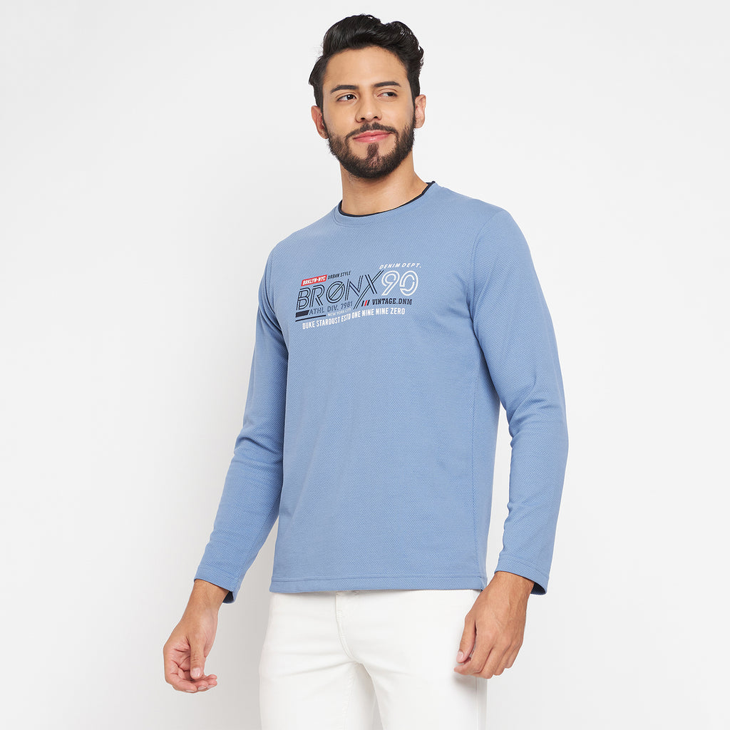 Duke Stardust Men Round Neck Full Sleeve Cotton T-shirt (LF3961)