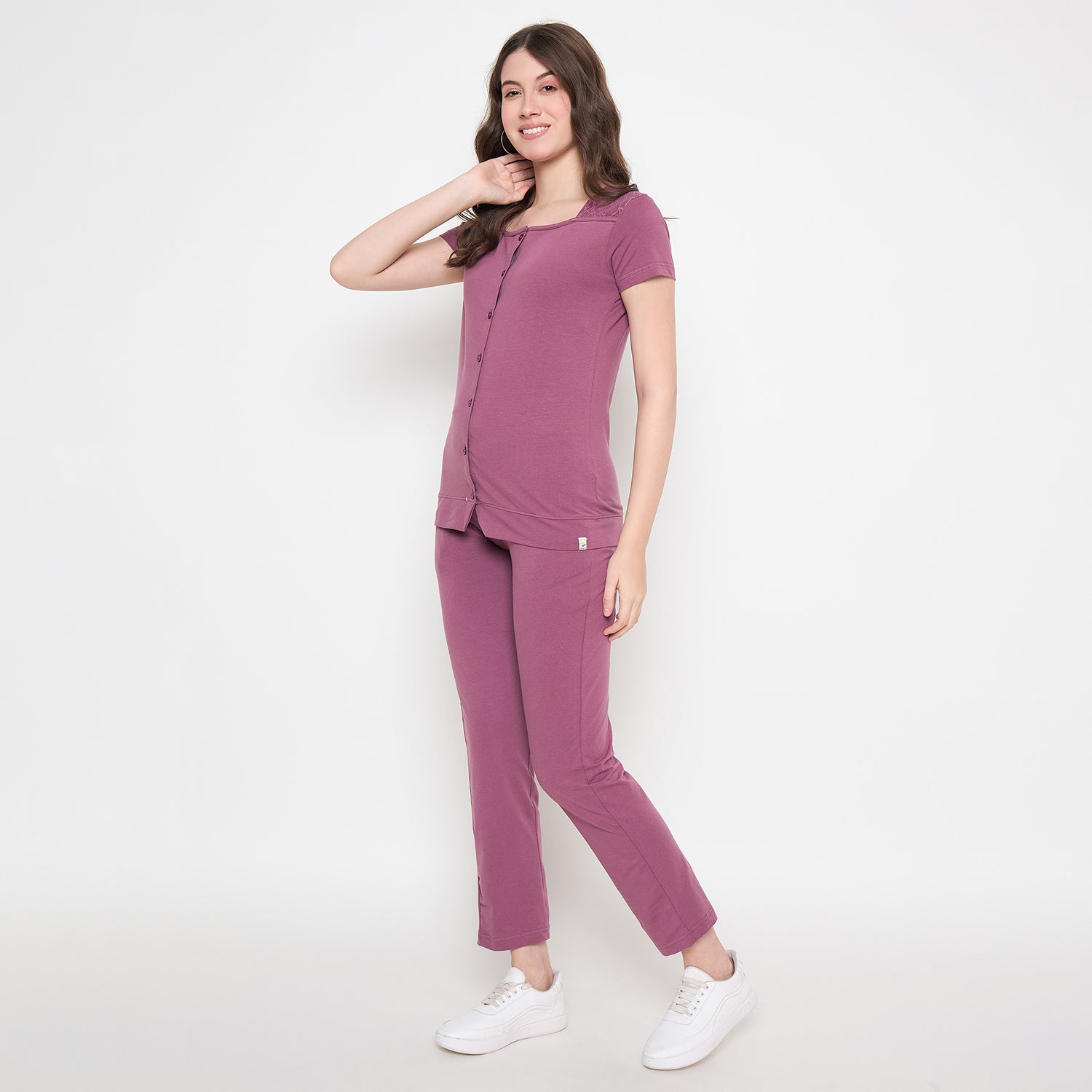 Duke Urban Women Half Sleeve Top & Lower Set  (LFX7816)