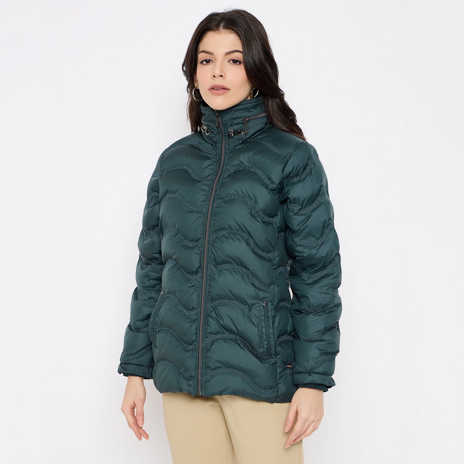 Duke Urban Women Full Sleeve Padded Jacket (SDZ4117)