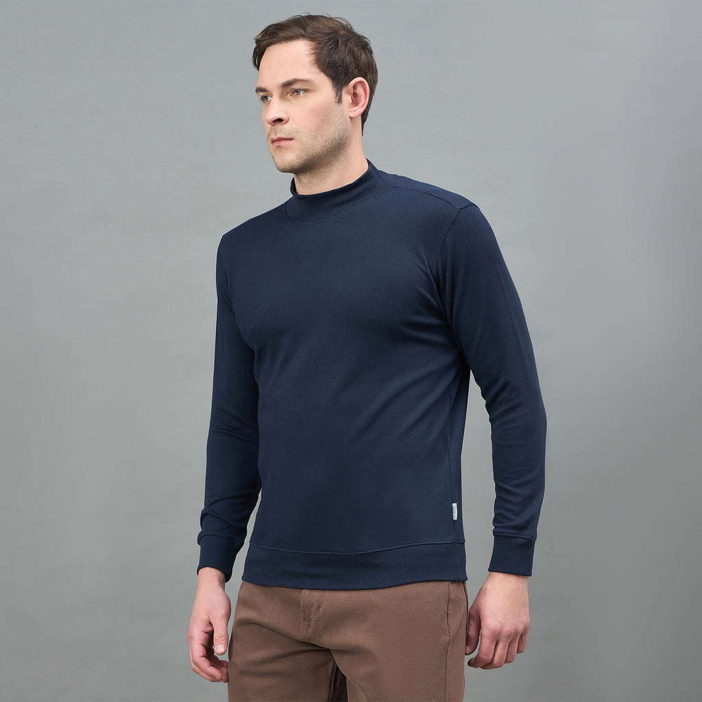 Duke Urban Men Turtle Neck Regular Sweatshirt (LF6435S)