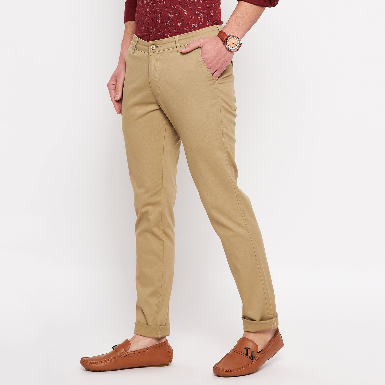 Duke Urban Men Slim Fit Trousers (SDT4584)