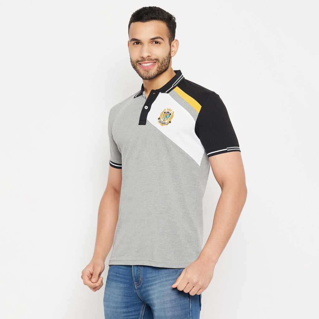 Duke Stardust Men Half Sleeve Polo Neck Cotton T-shirt (4006)