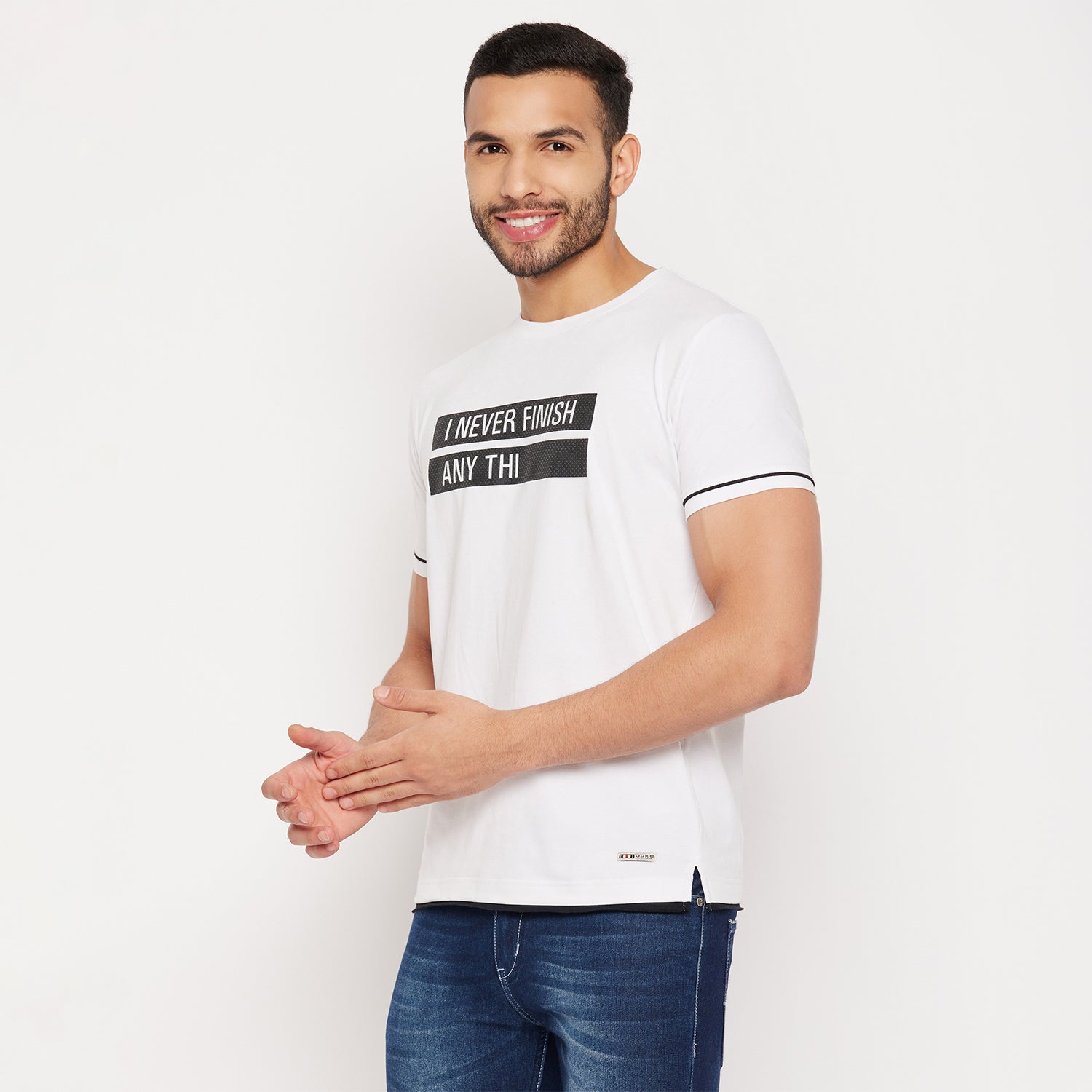 Duke Stardust Men Half Sleeve Round Neck Cotton T-shirt (4003)